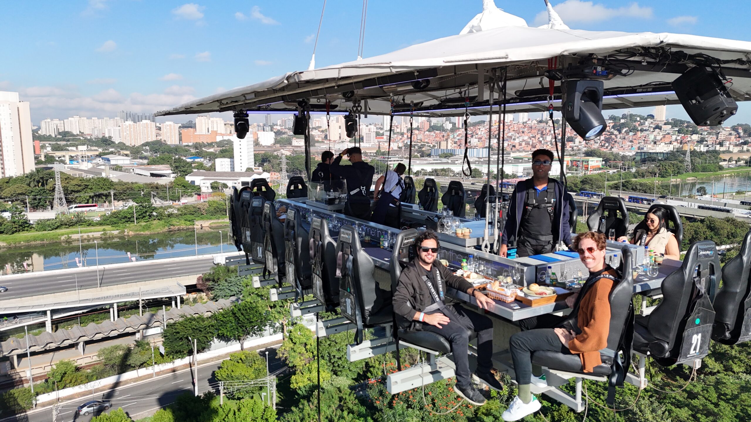 Dinner In The Sky anuncia agenda para 2026