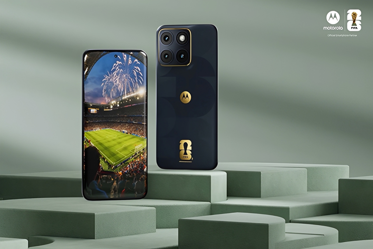 Motorola lança edge 70 fusion FIFA World Cup 26™ Collection no Brasil com detalhes em ouro 24 quilates